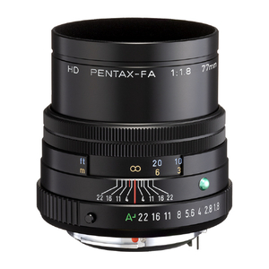 PENTAX 交換レンズ HD PENTAX-FA 77mmF1.8 Limited ブラック HD FA77 F1.8 ﾌﾞﾗﾂｸ-イメージ1