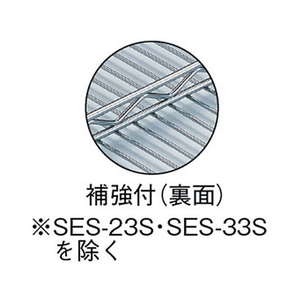 トラスコ中山 ステンレス製メッシュラック用棚板 602×457 FC069HN-2565226-イメージ2