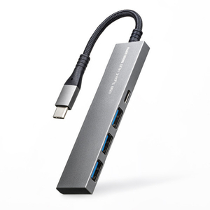 サンワサプライ USB Type-C 4ポートスリムハブ USB-S3TCH50MS-イメージ10