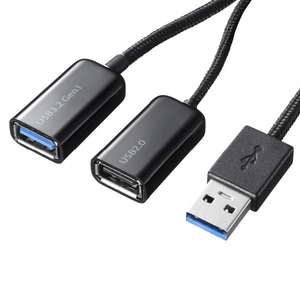 サンワサプライ USB3．2 Gen1+USB2．0 コンボハブ(4ポート) USB-3H436BK-イメージ7