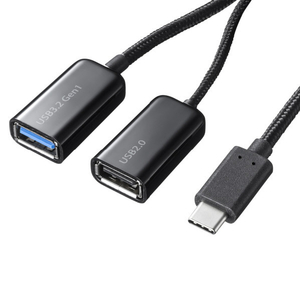 サンワサプライ USB3．2 Gen1+USB2．0 Type-Cコンボハブ(4ポート) USB-3TC436BK-イメージ7