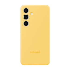 Samsung Galaxy S24用Silicone Case Yellow EF-PS921TYEGJP-イメージ1