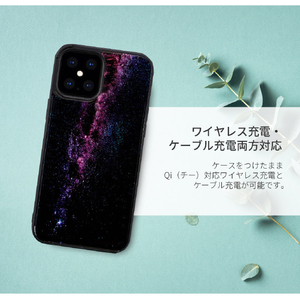 ikins iPhone 12 Pro Max用天然貝ケース Milky way I19300I12PM-イメージ6