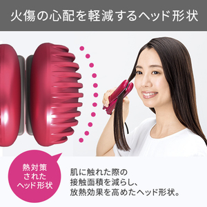 テスコム マイナスイオン ヘアーアイロン ione ネイビー TS430A-P-イメージ8