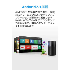 ANKER モバイルプロジェクター Nebula Capsule Pro black D4111N12-イメージ2