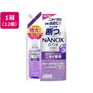 ライオン NANOX one ニオイ専用 つめかえ用特大820g 12個 FC561PY-イメージ1