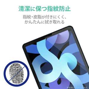 エレコム フィルム/ペーパーライク/反射防止/上質紙タイプ iPad Air10．9インチ(第4世代)/iPad Pro 11インチ(2020年春/2018年モデル)用 TB-A20MFLAPL-イメージ6