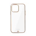 サムライワークス iPhone 14 Pro Max用LUXURY CLEAR CASE WHITE GOLD YP-I14PM-02WG