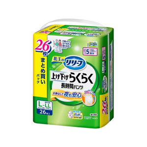 KAO リリーフ パンツタイプ 上げ下げラクラク 長時間パンツ 5回 L-LL26枚 FC927PZ-イメージ1