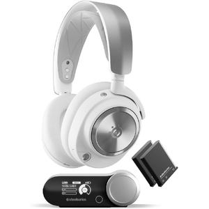 SteelSeries ゲーミングヘッドセット Arctis Nova Pro Wireless White(RE) 61524J-イメージ1