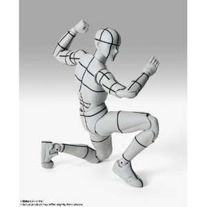 バンダイスピリッツ S．H．Figuarts ボディくん -スポーツ- Edition -ワイヤーフレーム-(Gray Color Ver．) SHFﾎﾞﾃﾞｲｸﾝｽﾎﾟ-ﾂﾜｲﾔ-FGRAY-イメージ5