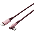 エレコム ILMF Hi-Speed USBケーブル(USB Type-C - USB Type-C/認証品/L) ピンク U2C-CCL20NPN-IL