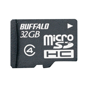 BUFFALO microSDHCメモリーカード(Class4・32GB) 防水仕様 RMSD-BS32GB-イメージ1