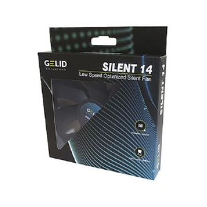 GELID SILENT 14 静音140mmファン 固定回転モデル ブラック FN-PX14-11-イメージ6