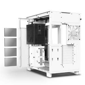 NZXT エアフローミドルタワーケース H9 FLOW ホワイト CM-H91FW-01-イメージ10