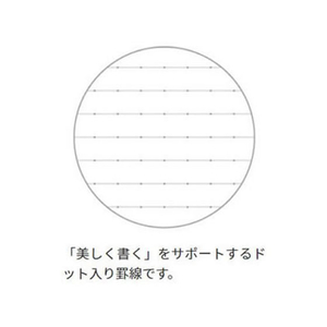 コクヨ ソフトリングメモ(ドット入罫線) A7変形 ダークグレー FCC0770-ﾒ-SV371BT-DM-イメージ4