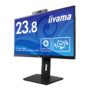 iiyama 23．8型液晶ディスプレイ ブラック XUB2490HSUH-B1-イメージ2