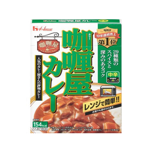 ハウス食品 カリー屋 カレー 中辛 180G FCB9650-イメージ1