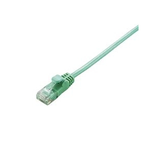 エレコム Gigabit やわらかLANケーブル(Cat6準拠)(2．0m) グリーン LD-GPY/G2-イメージ1