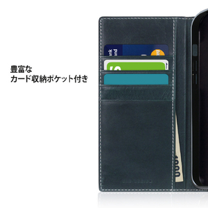 SLG Design iPhone 14 Pro用Badalassi Wax case ブラウン SD24322I14PBR-イメージ9