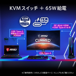 MSI 31．5型液晶ディスプレイ MAG ブラック MAG-325CQRF-QD-E2-イメージ7