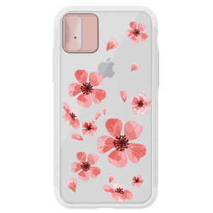 LIGHT UP CASE iPhone XS/X用Lighting Shield Case Flower Geranium LU11324IX-イメージ2