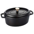 ZWILLING 1102325ココット オーバル 23cm Staub ブラック 40500-231-0