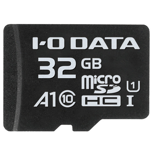 I・Oデータ A1/UHS-I UHS スピードクラス1対応microSDメモリーカード (32GB) MSDA1-32G-イメージ1