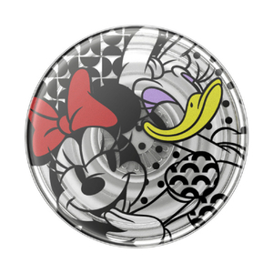 PopSockets ポップグリップ Translucent Minnie and Daisy 4ever Gloss 112696-イメージ1