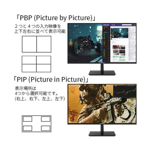 JAPANNEXT 27型液晶ディスプレイ ブラック JN-IPS2706UHDR-イメージ4