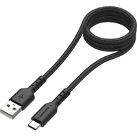 多摩電子工業 USB-A to C マグネットケーブル(1．0m) ブラック TH320C10K