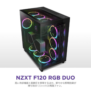 NZXT 120mm 両面RGBファン ブラック RF-D12SF-B1-イメージ11