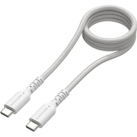 多摩電子工業 USB-C to C マグネットケーブル(1．0m) ホワイト TH321CC10W