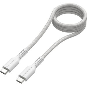 多摩電子工業 USB-C to C マグネットケーブル(1．0m) ホワイト TH321CC10W-イメージ1