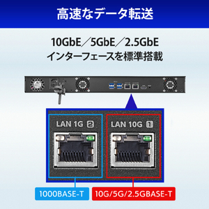 I・Oデータ ビジネスNAS(ラックマウント型 4ドライブ搭載) 8TB LAN DISK HDL4-Z22SATB08U-イメージ10