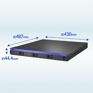 I・Oデータ ビジネスNAS(ラックマウント型 4ドライブ搭載) 32TB LAN DISK HDL4-Z22SATB32U-イメージ5