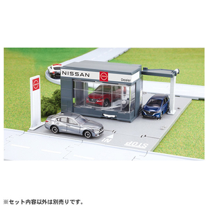 タカラトミー トミカワールド トミカタウン NISSANカーディーラー(トミカ付き) ﾄﾐｶﾀｳﾝﾆﾂｻﾝｶ-ﾃﾞｲ-ﾗ-ﾄﾐｶﾂｷ-イメージ1