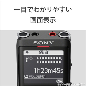 SONY ステレオICレコーダー(4GB) ゴールド ICD-UX570F N-イメージ7