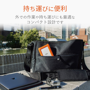 LACIE ポータブルハードディスクRugged SECURE (2TB) STFR2000403-イメージ4