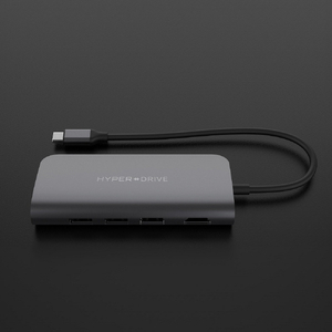 HYPER HyperDrive Power 9in1 USB-C Hub HP-HD30FGRAY-イメージ3