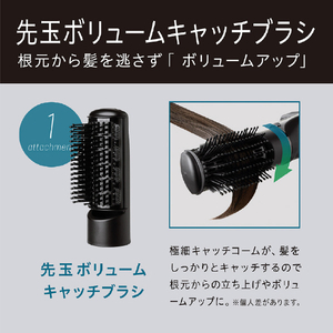 コイズミ マイナスイオンカーリングドライヤー ブラック KDD-0054/K-イメージ14