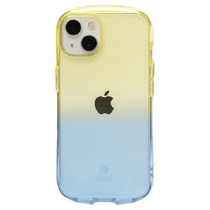 Hamee iPhone 13用TPUケース iFace Look in Clear Lolly レモン/サファイア 41-943410-イメージ1