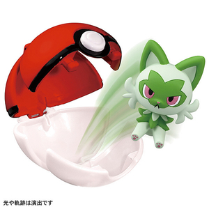 タカラトミー ポケットモンスター モンコレ ポケデルゼ ニャオハ(モンスターボール) ﾓﾝｺﾚﾎﾟｹﾃﾞﾙｾﾞﾆﾔｵﾊ-イメージ2