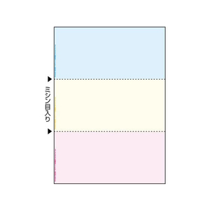 ヒサゴ マルチプリンタ帳票複写 A4 カラー3面 100枚 FC055NT-FSCF2012-イメージ2