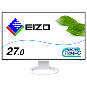 EIZO 27．0型液晶ディスプレイ FlexScan ホワイト EV2781-WT-イメージ1