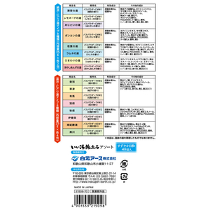 白元アース いい湯旅立ち にごり湯 すずやか日和 48包 FCS0225-イメージ2