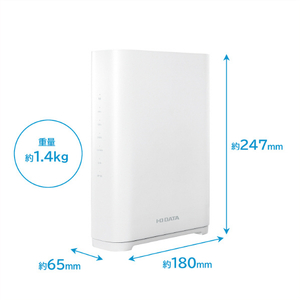 I・Oデータ 10Gbps対応Wi-Fi 7トライバンドルーター WN-7T94XR-イメージ2