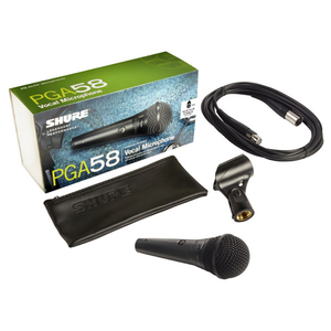 SHURE カーディオイド･ダイナミック･ボーカルマイクロホン[付属ケーブルなし] PGAシリーズ PGA58QTR-J-イメージ2