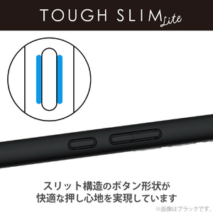 エレコム Galaxy A54 5G用TOUGH SLIM LITEケース フレームカラー ライトブルー PM-G233TSLFCBU-イメージ6