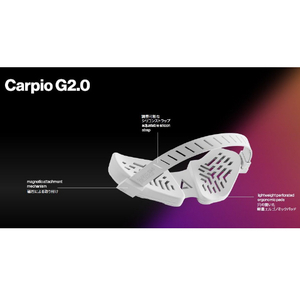 DELTAHUB リストレスト Carpio G2．0 右手用/Lサイズ グリーン GCR-L-GN-R-イメージ2